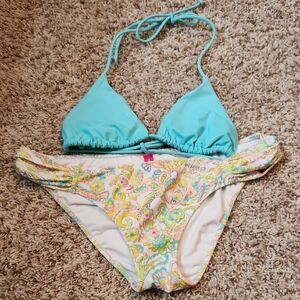 Victoria's Secret Turquoise Bikini Set